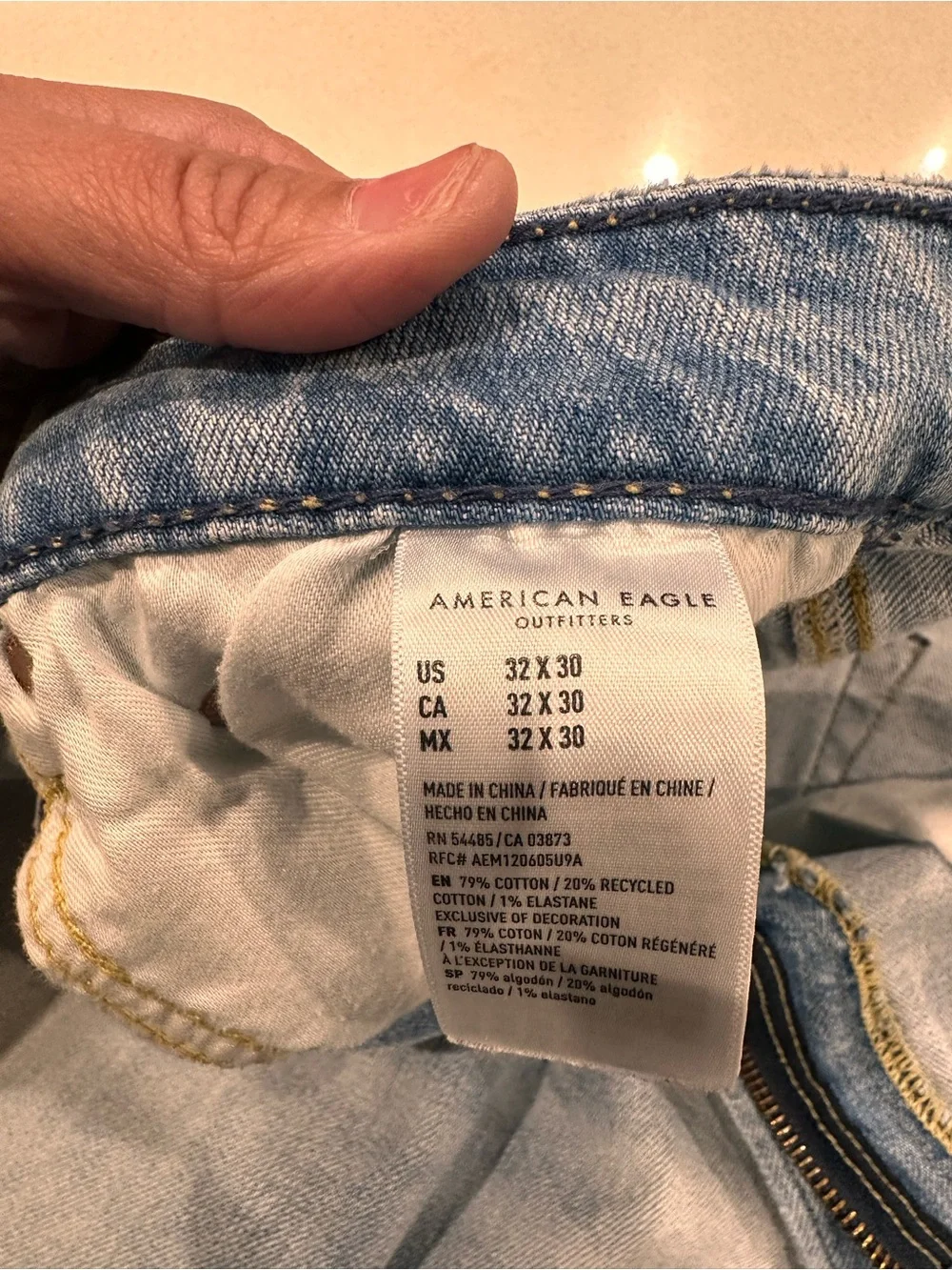 American Eagle Outfitters Light Blue Bootcut Jeans
